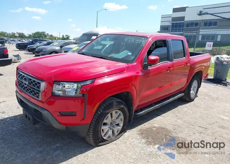 2022 Nissan Frontier Sv 4X4 из США, поврежденный, VIN 1N6ED1EKXNN607024
